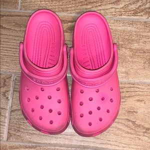 Crocs- Hot Pink